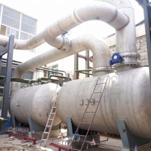 某公司φ820不銹鋼空氣管道安裝